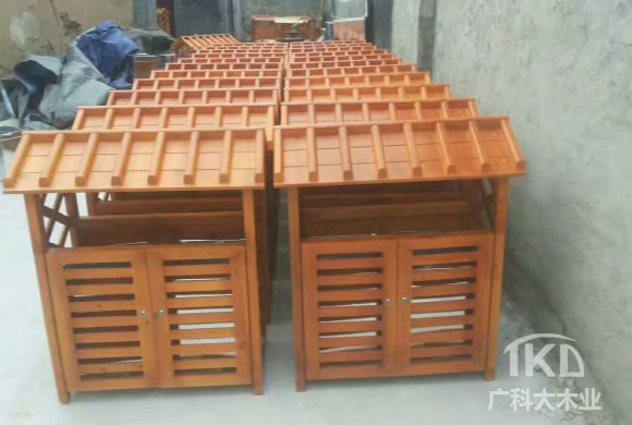 保定防腐木垃圾桶廠家