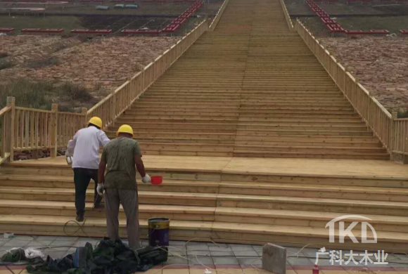 保定戶(hù)外木地板施工