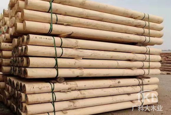 保定防腐木圓柱加工