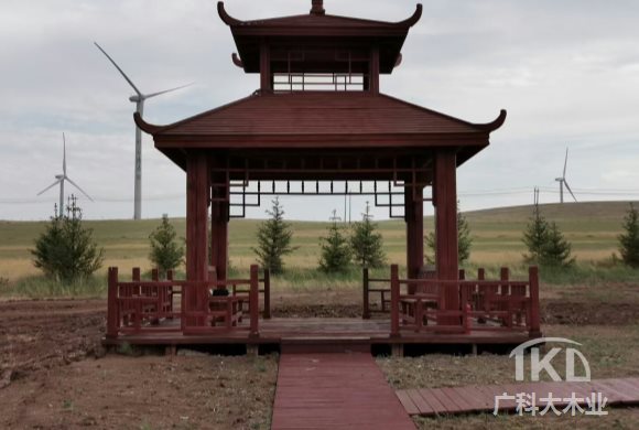 古建防腐木涼亭建造